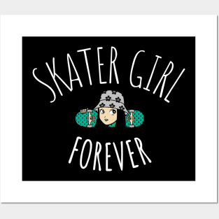 Skater Girl Forever Posters and Art